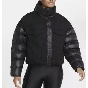 Nike Lab GOOSE DOWN Bomber Black Jacket SZ M
